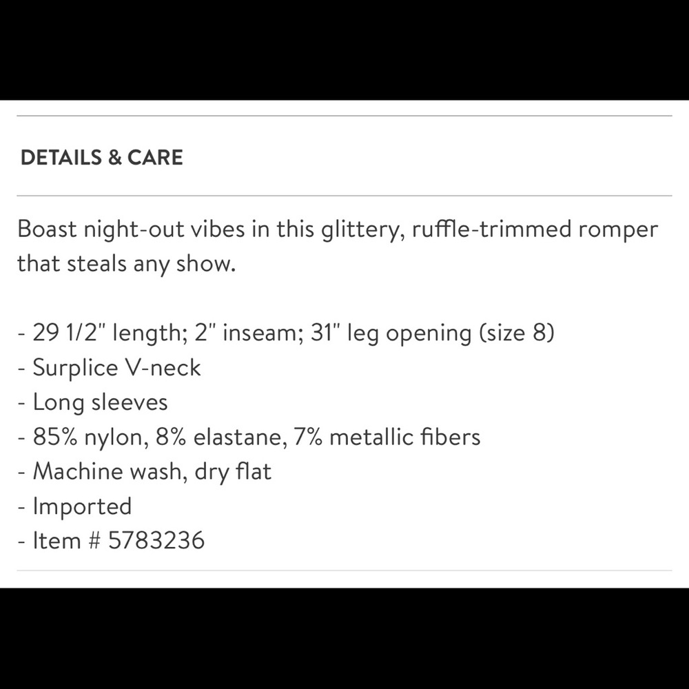 Topshop Romper - Picture 5 of 7